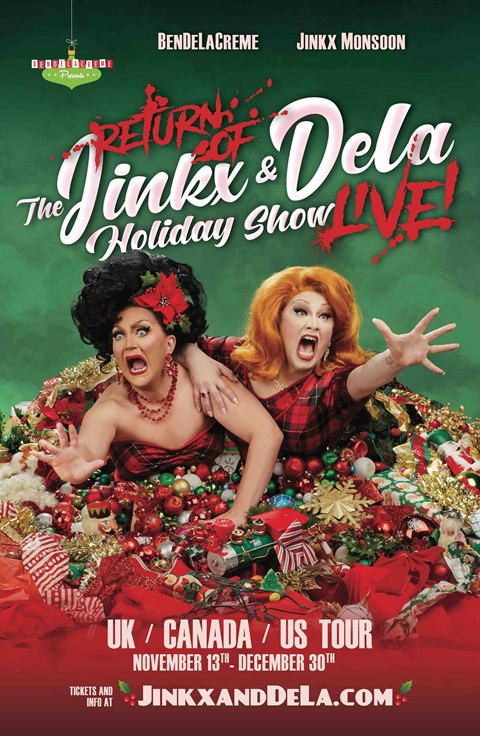 The Return of The Jinkx &amp; DeLa Holiday Show, LIVE!