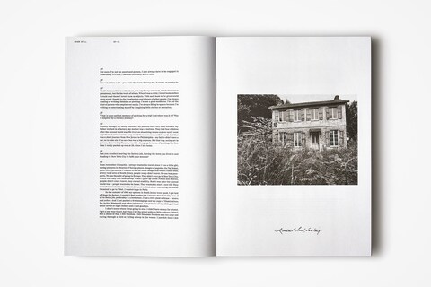 Patti Smith Never Still bookleft AnOther Magazine 2021