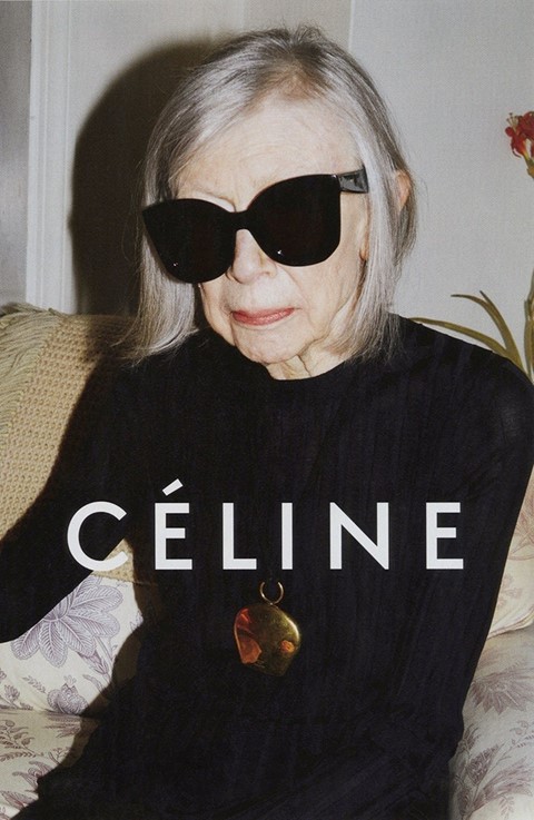 Joan Didion for C&#233;line Spring/Summer 2015