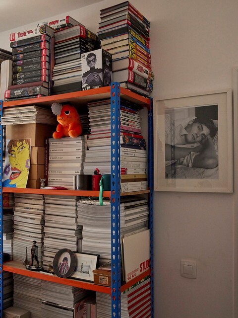 Luis Venegas in his Madrid home, 2023 Elise By Olsen