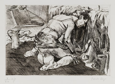 Paula Rego Untitled 2, 1999, Courtesy Cristea Robe