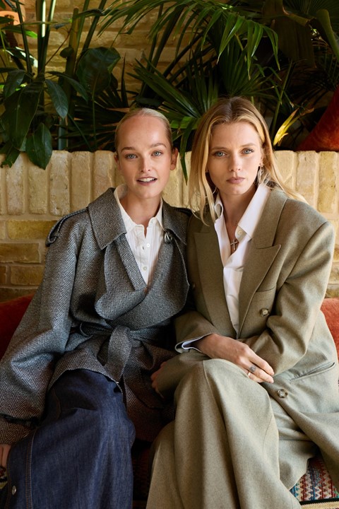 Jean Campbell and Abbey Lee Kershaw