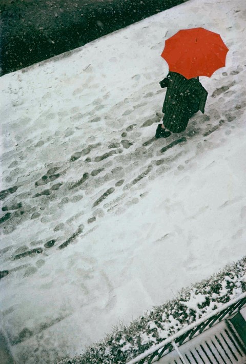 Footprints 1950 C Saul Leiter Saul Leiter Foundat