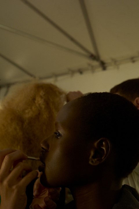 Backstage at Marc by Marc Jacobs