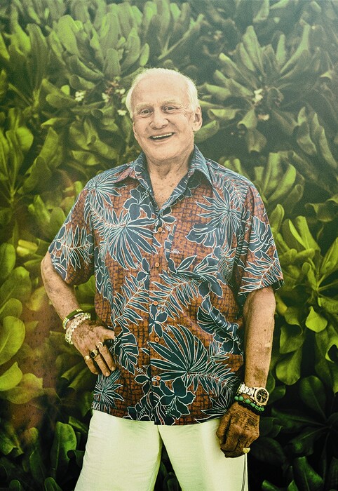 Buzz Aldrin at Soneva Fushi