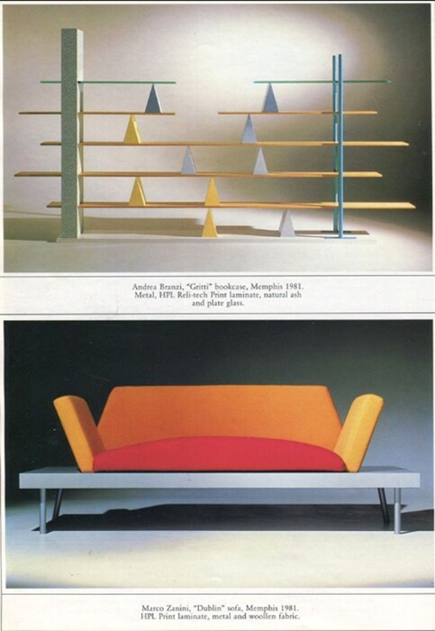 Designs by Andrea Branzi and Marco Zanini