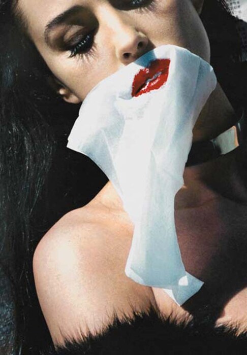 Helmut Newton, Monica Belluci, Monte Carlo, 2001