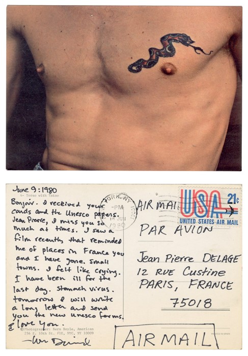 Dear Jean Pierre by David Wojnarowicz
