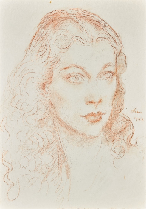 Augustus-John,-Vivien-Leigh