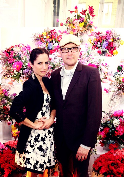 Carolina Herrera and Simon Costin