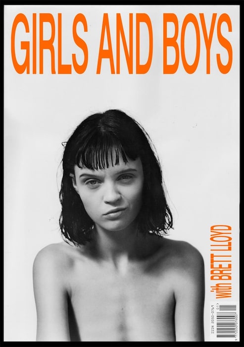 Girls and Boys front cover featuring Flo Dron