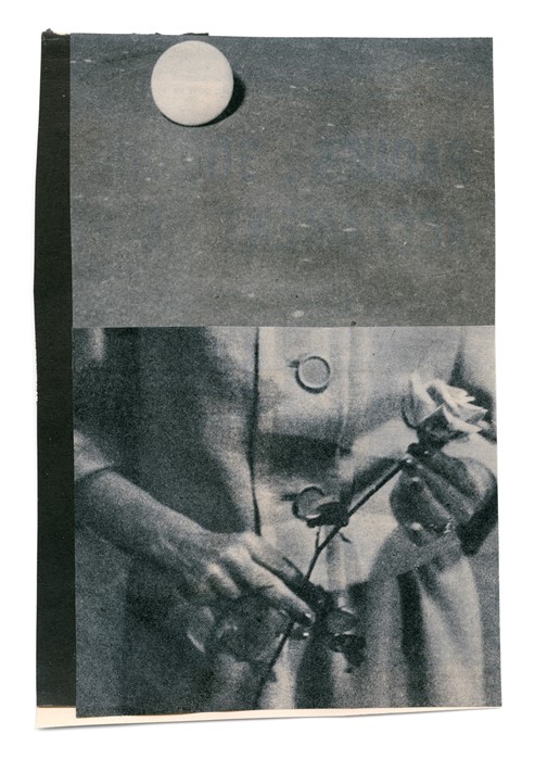 Katrien de Blauwer, Loin 10, 2016 Collage