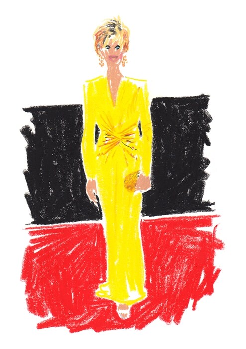 Jane Fonda in Versace