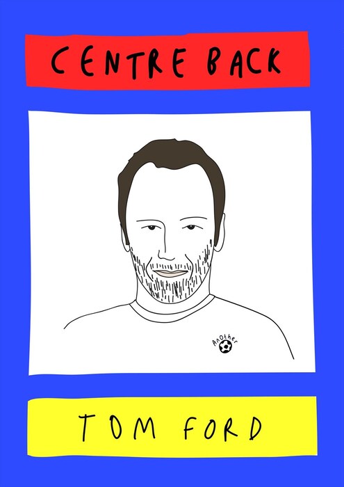 Tom Ford as centre back