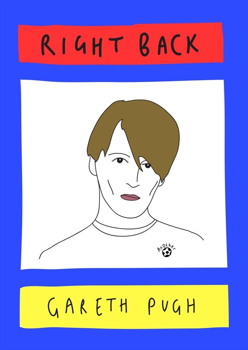 Gareth Pugh as right back