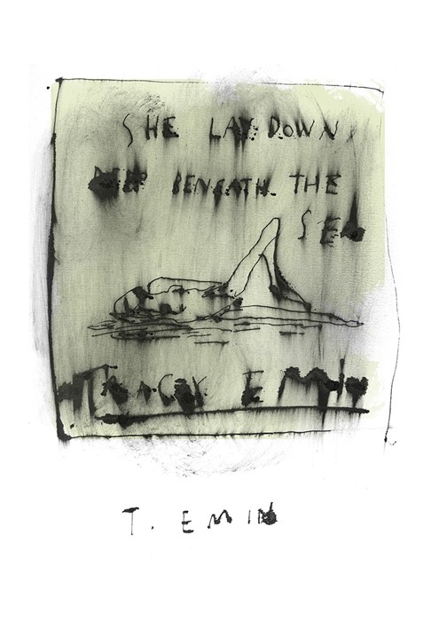 Tracey Emin, part of Fade Out at Club Monaco