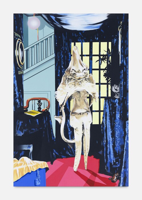 Jamian-Juliano-Villani,-Haniver-Jinx,-2015.-Acryli