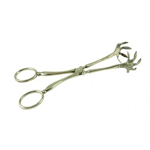 Edwardian Silver Plated &#39;Claw&#39; Ice Tongs