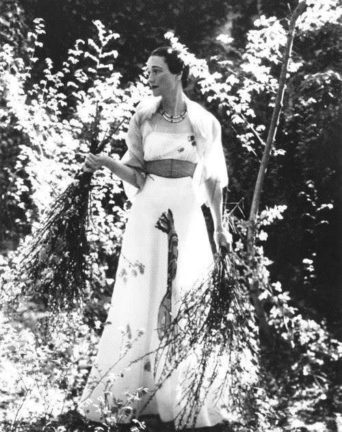 Wallis Simpson in Dali x Elsa Schiaparelli, Vogue, 1937