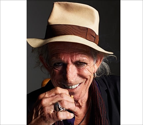 Keith Richards, A/W10 AnOther Man cover