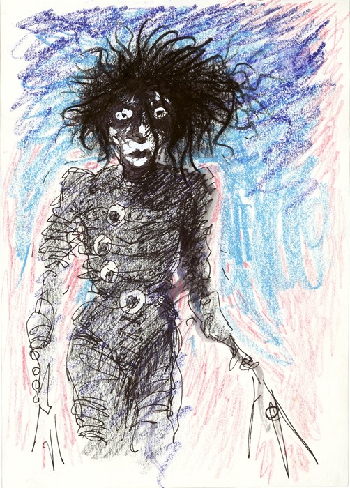 Tim Burton, Untitled (Edward Scissorhands), 1990.