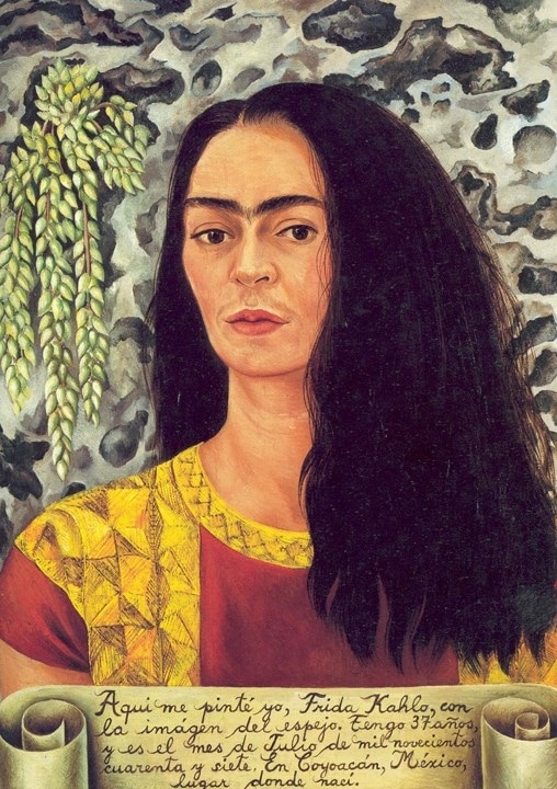 Frida Kahlo - Self-Portrait with Loose Hair