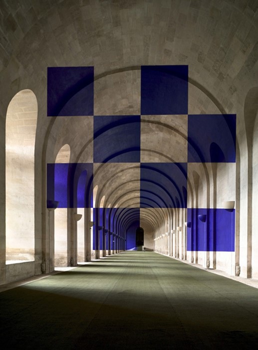 Felice Varini, Huit carr&#233;s, 2006