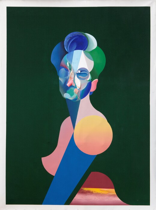 Ryan Hewett, Untitled, 2018, Oil on canvas, Courte