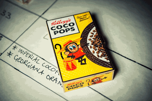 Coco Pops clutch by Anya Hindmarch