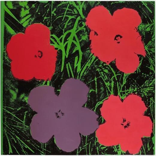 Andy Warhol, Flowers, 1964