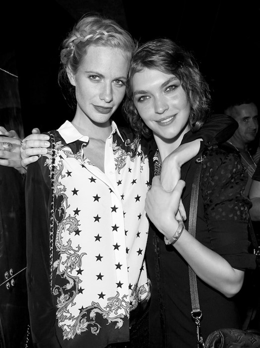Poppy Delevigne and Arizona Muse