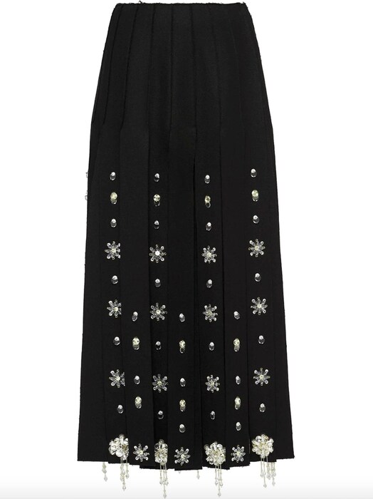 Embroidered skirt by Prada