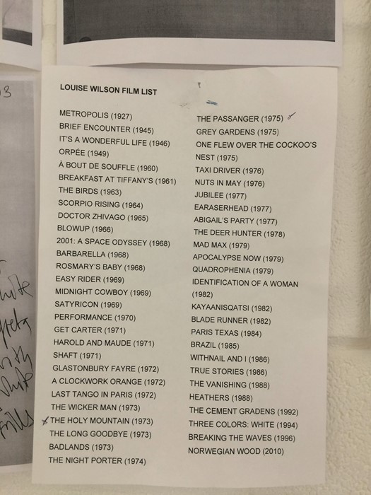 Louise Wilson’s film recommendations