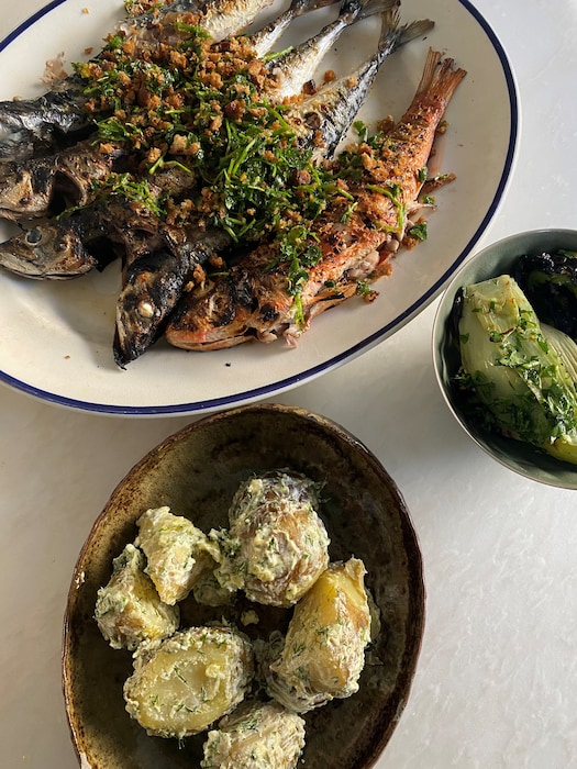 Max Rocha Chef Recipe Mackerel Fennel Barbecue