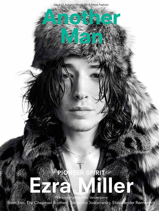 Ezra Miller for Another Man A/W13
