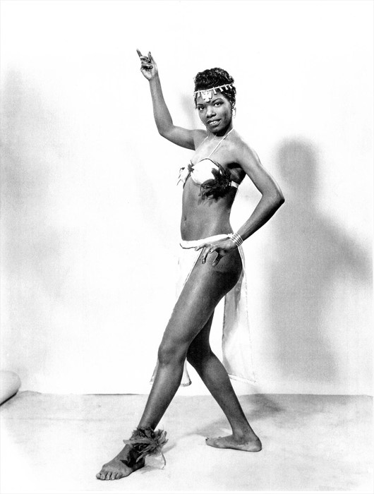 Maya Angelou as a Calypso dancer