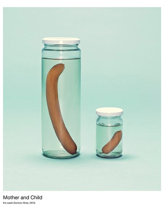 Damien Hirst&#39;s Mother and Child