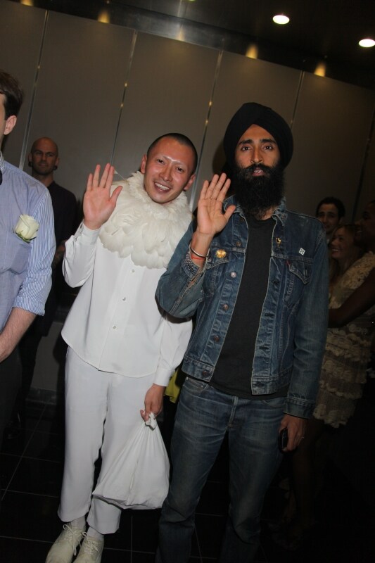 Terence Koh and Waris Ahluwalia