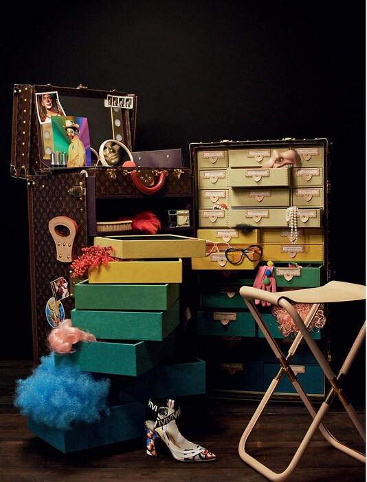 Celebrating Monogram Trunk