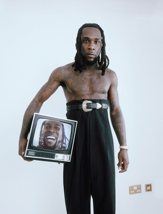 Burna Boy, Dazed and Confused 2022. Kristin-Lee Mo