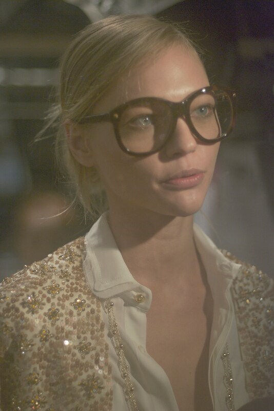 Sasha Pivovarova at Dsquared&#178;