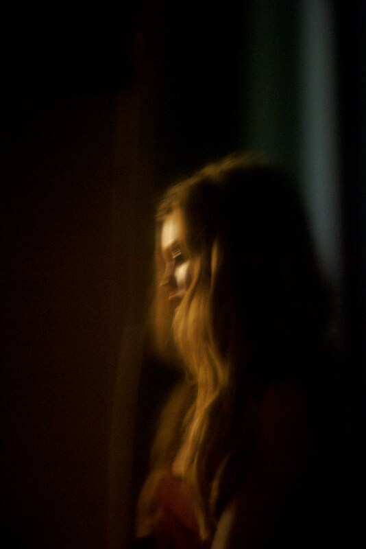 Model backstage at Iceberg