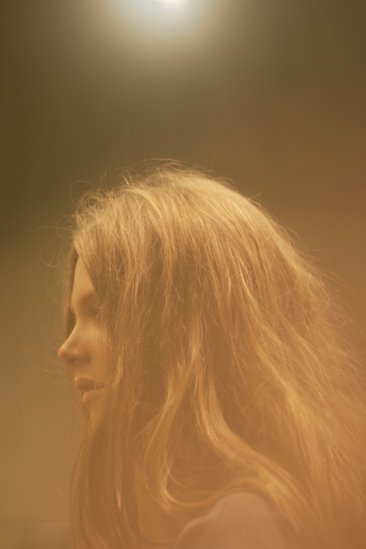 Model backstage at Iceberg