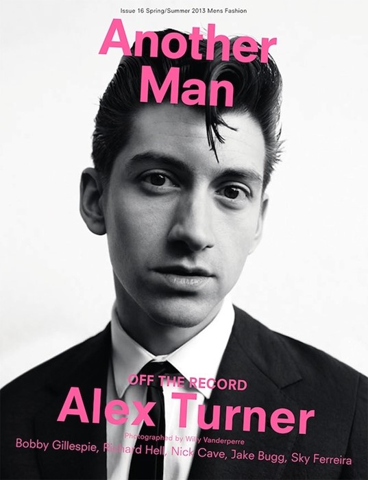 Alex Turner for Another Man S/S13