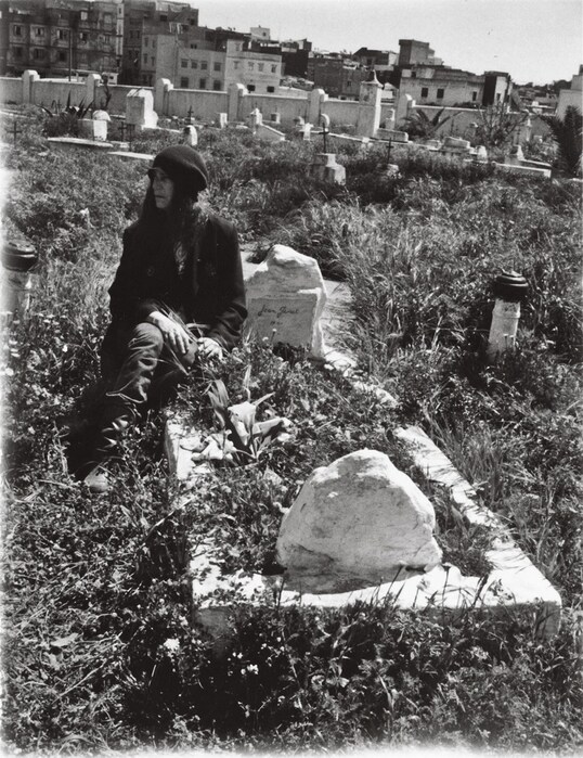 2-Genet's-grave,-Larache-Christian-Cemetery,-c.-Le
