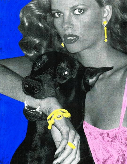 Dog & Lady by Joe Cruz