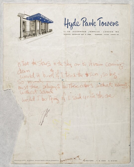 Love or Confusion lyrics written by Jimi Hendrix on Hyde Par