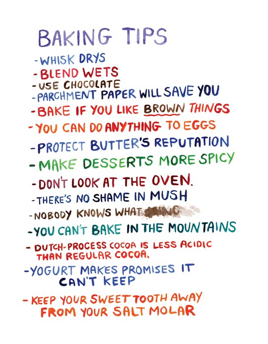 Baking Tips