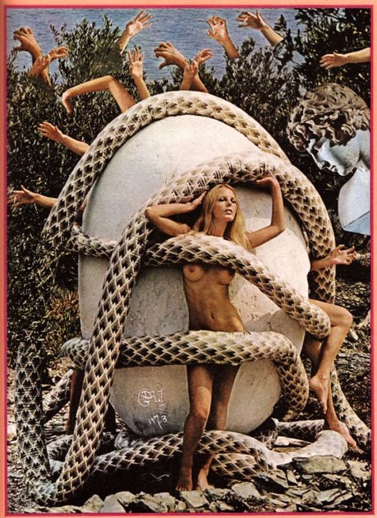 Salvador Dal&#237; for Playboy Magazine, 1973