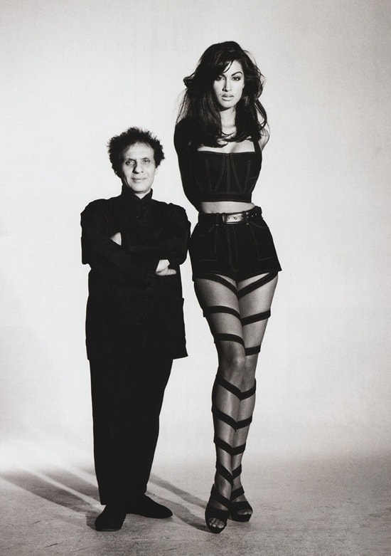 Azzedine Ala&#239;a &amp; Yasmeen Ghauri